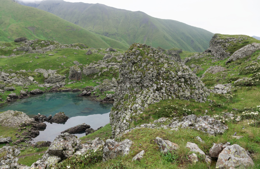 Abudelauri Lakes, Greater Caucasus Mountains, Georgia